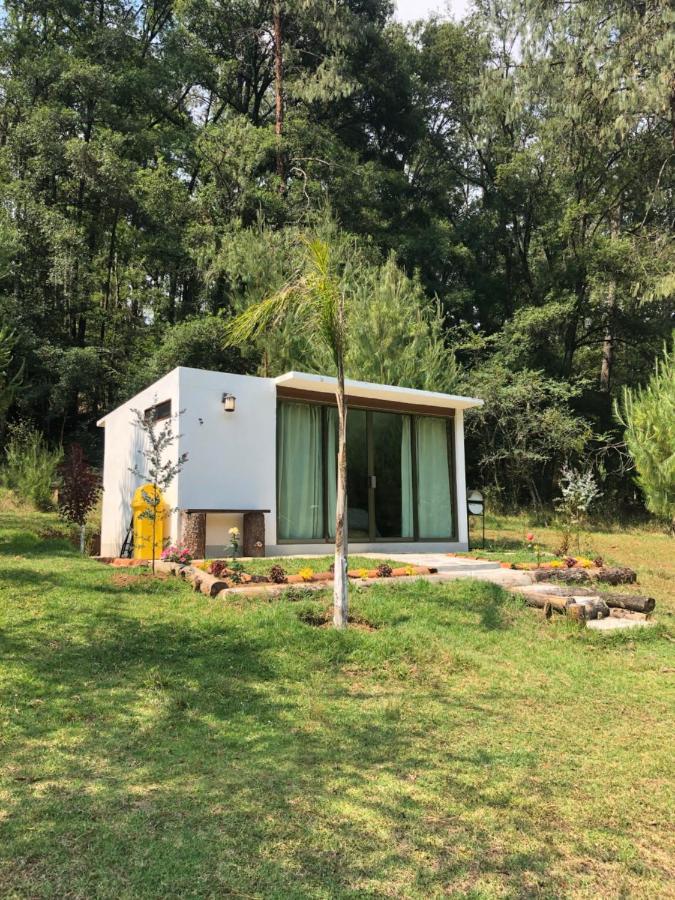Romanticas Cabanas En Bosque Acaxochitlán Esterno foto