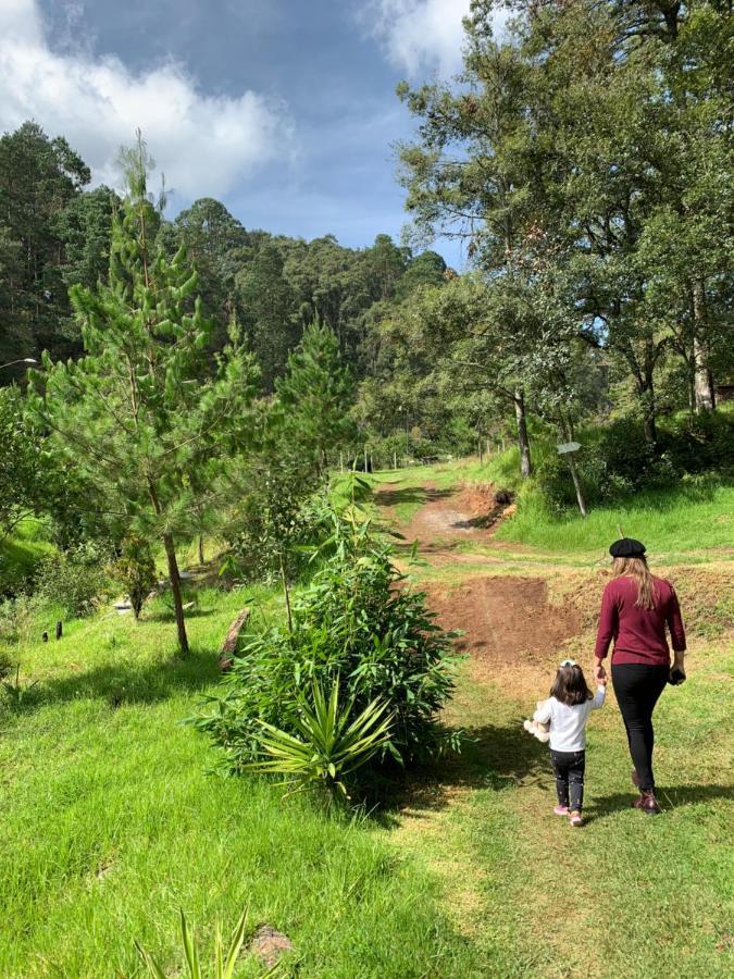 Romanticas Cabanas En Bosque Acaxochitlán Esterno foto