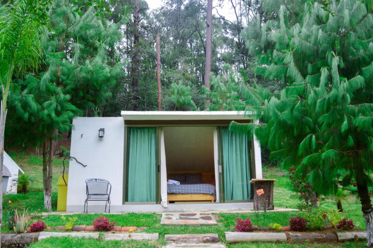 Romanticas Cabanas En Bosque Acaxochitlán Esterno foto