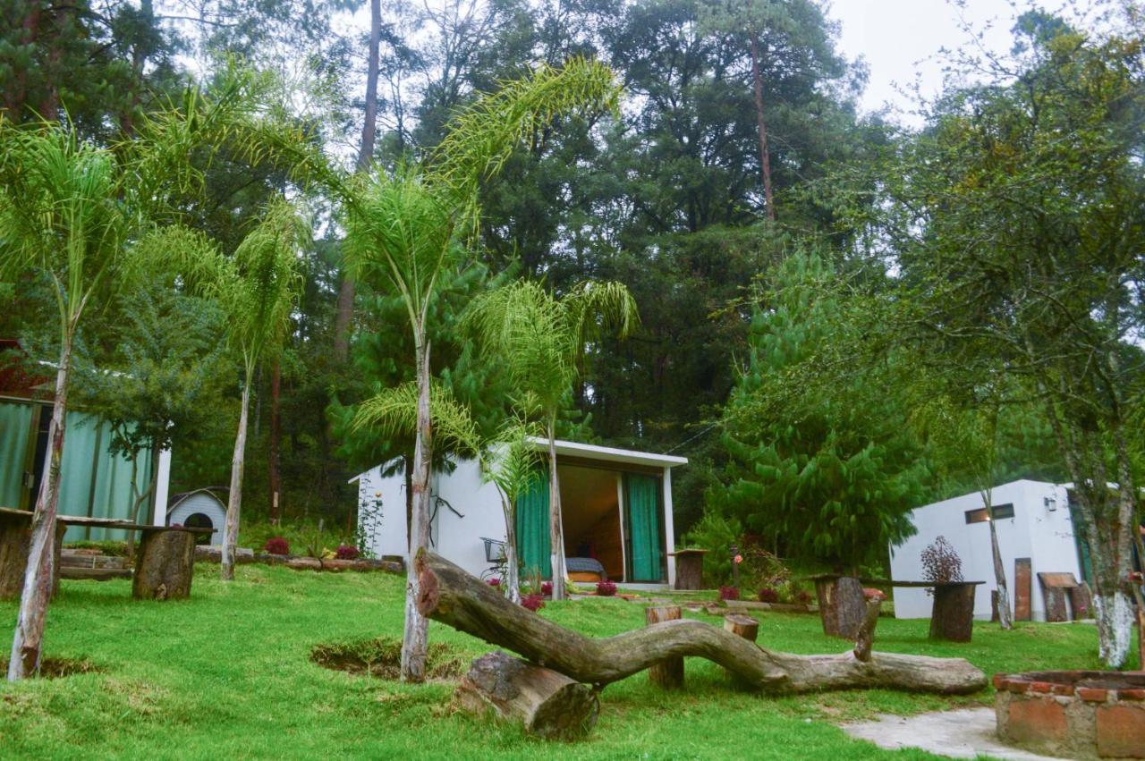 Romanticas Cabanas En Bosque Acaxochitlán Esterno foto