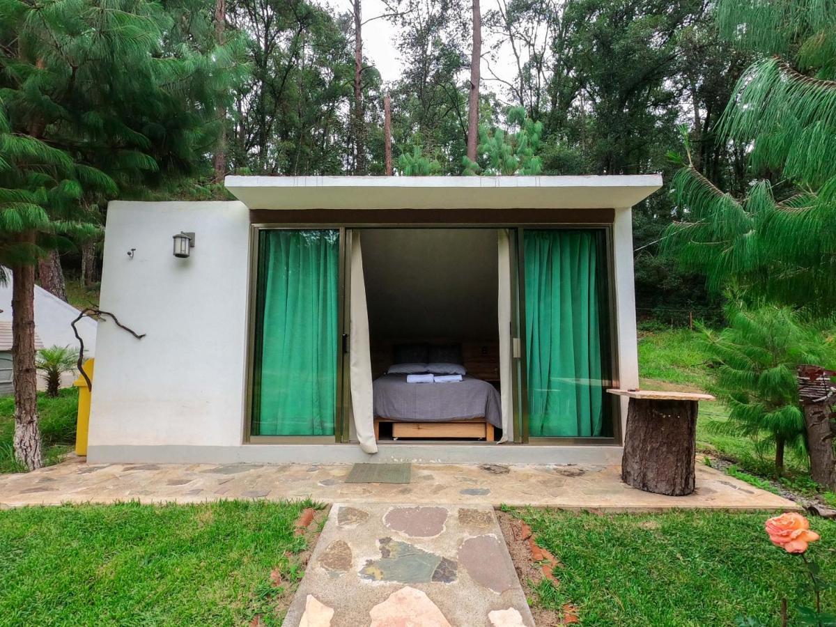 Romanticas Cabanas En Bosque Acaxochitlán Esterno foto