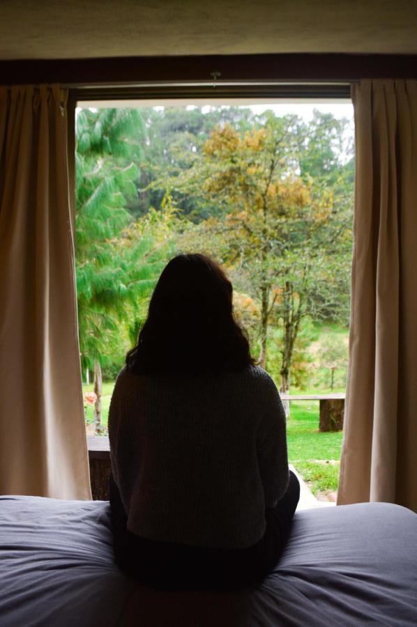 Romanticas Cabanas En Bosque Acaxochitlán Esterno foto
