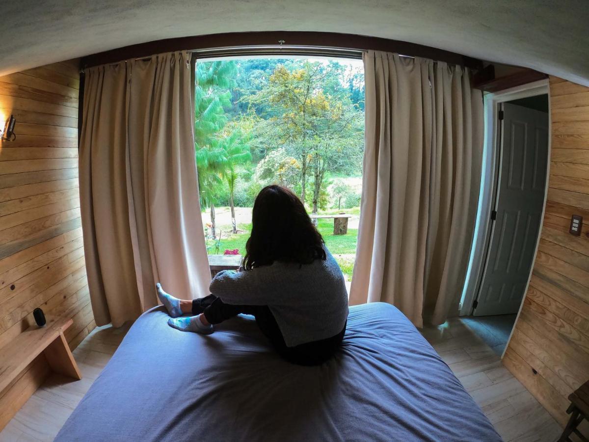 Romanticas Cabanas En Bosque Acaxochitlán Esterno foto